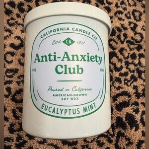 Eucalyptus Mint Candle (Anti Anxiety Club) by California Candle Co